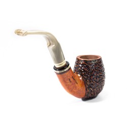 Pipe Santambrogio Rusticated Bent SA 2682 | Buy Now