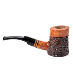 Pipa in Radica Santambrogio Rusticata Cherrywood SA 2688 | Pipeonline