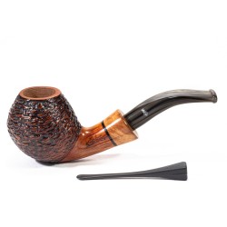Pipa Santambrogio Rusticata Bent Apple SA 2684 | Pipeonline