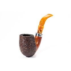 Pipe Santambrogio Rusticated Bent SA 2685 | Buy Now