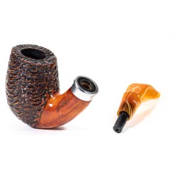 Pipe Santambrogio Rusticated Bent SA 2685 | Buy Now