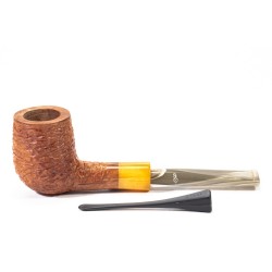 Pipa Santambrogio Rusticata Naturale Billiard SA 2670 | Pipeonline