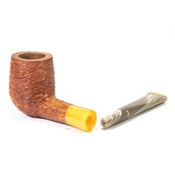 Pipa Santambrogio Rusticata Naturale Billiard SA 2670 | Pipeonline