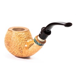 Pipa Santambrogio Rusticata Naturale Bent Apple SA 2672 | Pipeonline