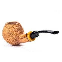 Pipa Santambrogio Rusticata Naturale Bent Apple SA 2673 | Pipeonline