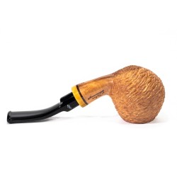 Pipa Santambrogio Rusticata Naturale Bent Apple SA 2673 | Pipeonline