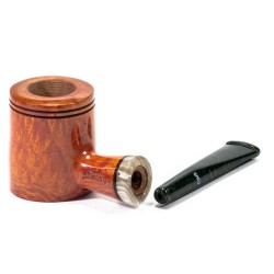 Briar Pipe Santambrogio Smooth FP Medium Poker SA 2690 | Buy Now