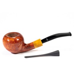 Briar Pipe Santambrogio Smooth FP Medium Bent Prince SA 2689 | Buy Now