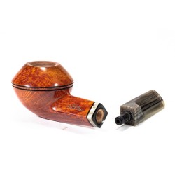 Briar Pipe Santambrogio Smooth FP Big Rhodesian SA 25122 | Buy Now
