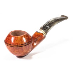 Pipa Santambrogio Liscia FP Bent Rhodesian SA 25145 | Pipeonline