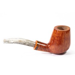 Pipa Santambrogio Liscia FX Grande Bent Billiard SA 2694 | Pipeonline