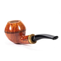 Pipa Santambrogio Liscia FX Grande Bent Rhodesian SA 2698 | Pipeonline