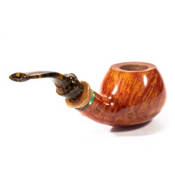 Pipa Santambrogio Liscia FX Grande Bent Apple SA 2695 | Pipeonline