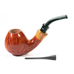 Pipa Santambrogio Liscia FX Grande Bent Apple SA 2693 | Pipeonline