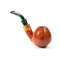 Pipa Santambrogio Liscia FX Grande Bent Apple SA 2693 | Pipeonline