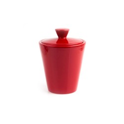 Vaso Portatabacco in Ceramica Savinelli Rosso