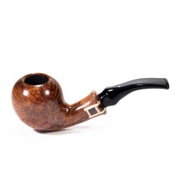 Pipa Vauen Gulliver Liscia Modello GV 113 Bent Apple