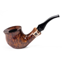 Pipa Vauen Gulliver Liscia Modello GV 138 Bent Pot