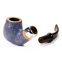 Pipa Vauen Denim 4915 Sabbiata Bent | Pipeonline