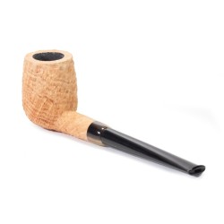 Briar Pipe Tristan Handmade Rusticated Natural Billiard