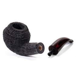 Briar Pipe Tristan Handmade Rusticated Bullmoose