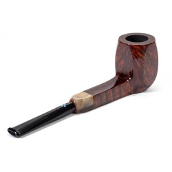 Briar Pipe Sasieni 4 Dot Walnut Smooth Square Panel