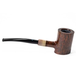 Briar Pipe Sasieni 4 Dot Walnut Smooth Cherrywood