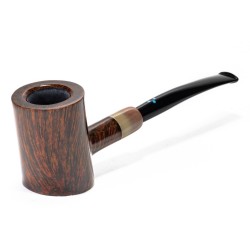 Briar Pipe Sasieni 4 Dot Walnut Smooth Cherrywood