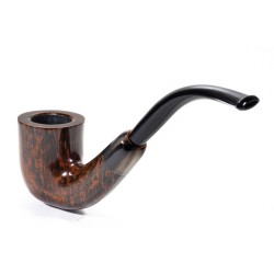 Pipa Sasieni 4 Dot Walnut Liscia Bent