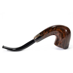 Pipa Sasieni 4 Dot Walnut Liscia Bent