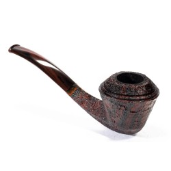 Briar Pipe Demua Sandblasted Bent Rhodesian DE 2605 | Buy Now