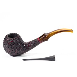 Pipe Mastro Geppetto Rusticated Bent Apple
