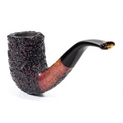 Pipe Mastro Geppetto Rusticated Bent Billiard