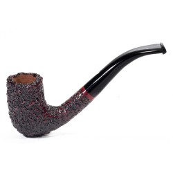Pipe Mastro Geppetto Rusticated Bent Billiard