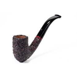 Pipa Mastro Geppetto Rusticata Bent Billiard