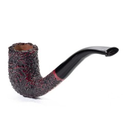 Pipe Mastro Geppetto Rusticated Bent Billiard