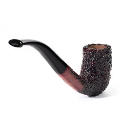 Pipe Mastro Geppetto Rusticated Bent Billiard