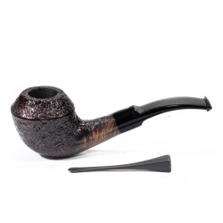 Pipe Mastro Geppetto Sandblasted Bent Rhodesian