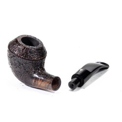 Pipe Mastro Geppetto Sandblasted Bent Rhodesian