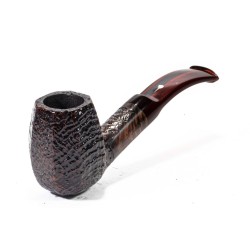 Pipe Mastro Geppetto Sandblasted Bent Billiard