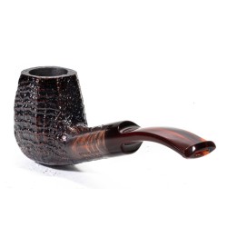 Pipe Mastro Geppetto Sandblasted Bent Billiard