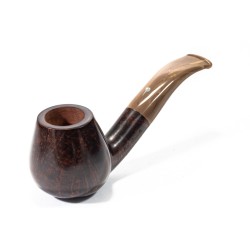Pipa in Radica Mastro Geppetto Liscia 2 Bent Brandy