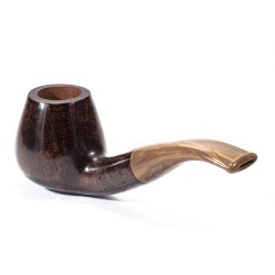 Briar Pipe Mastro Geppetto Smooth 2 Bent Brandy