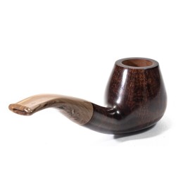 Pipa in Radica Mastro Geppetto Liscia 2 Bent Brandy