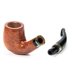 Pipa Savinelli Foresta Liscia 601 Bent Billiard