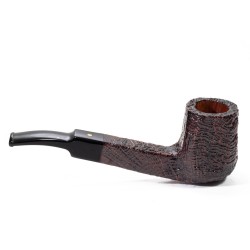 Pipe Savinelli Punto Oro Gold Sandblasted Bent Billiard