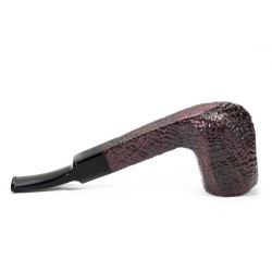 Pipe Savinelli Punto Oro Gold Sandblasted Bent Billiard