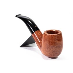 Pipa Savinelli Punto Oro Gold Liscia Bent Billiard
