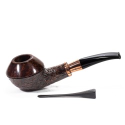 Pipe Caminetto Event 2022 Sandblasted Bent Rhodesian CM 26 | Buy Now