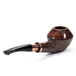 Pipe Caminetto Event 2022 Sandblasted Bent Rhodesian CM 26 | Buy Now